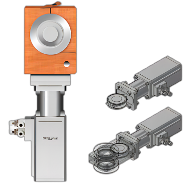 Series V21 High Vacuum Gate Valve With Heat Jacket