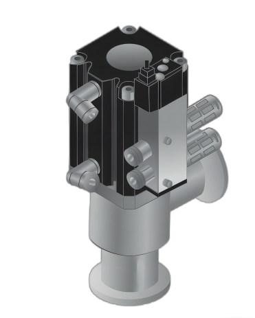 Series VLSP-G FV Angle Valve, Double Acting