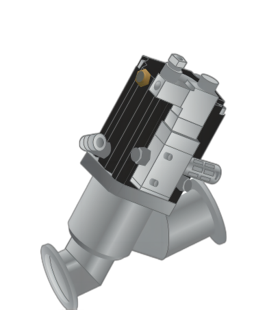 Series VYSP-G FV Inline Valve, Double Acting