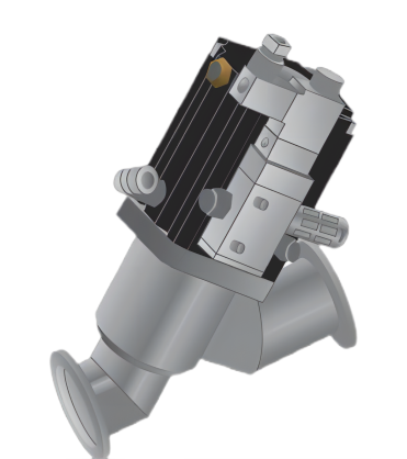 Series VYAP VYBP-G HV Inline Valve, Double Acting