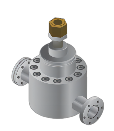 Series VYAA All Metal Angle Valve, Manual Acting