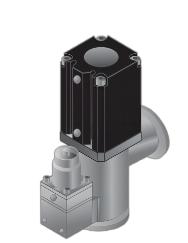 Series VLAD VLBD HV Soft Start Angle Valve, Double Acting