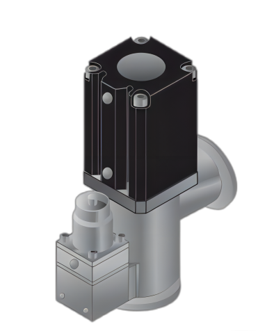 Series VLST FV Soft Start Angle Valve, Single Acting(N.C)