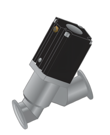 Series VYAP VYBP HV Inline Valve (CF), Double Acting