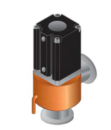 Series VLAQ VLBQ HV High Temp. Angle Valve, Double Acting