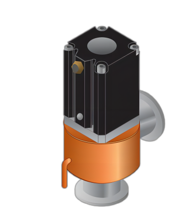 Series VLSQ FV High Temp. Angle Valve, Double Acting