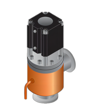 Series VLAK VLBK HV High Temp. Protection Angle Valve, Double Acting(With heater)
