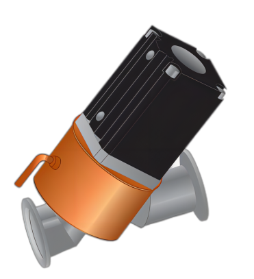 Series VYAQ VYBQ HV High Temp. Inline Valve, Double Acting