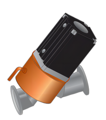 Series VYSQ FV High Temp. Inline Valve, Double Acting