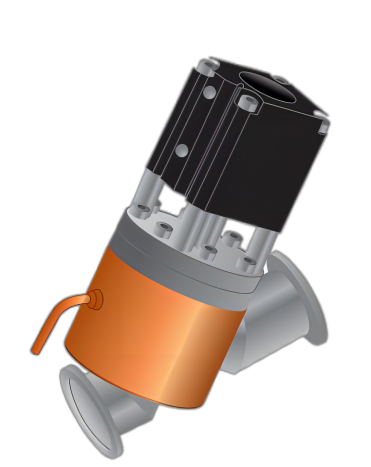 Series VYAK VYBK HV High Temp. Protection Inline Valve, Double Acting(With heater)